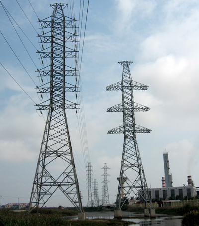 Installation of 110 kV high-voltage lines Cat Bi - Ha Dinh Vu Steel segment - Hai Phong