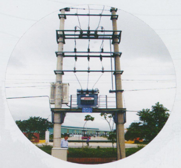 Installation of lighting TBA serves Thai Binh Highway 10